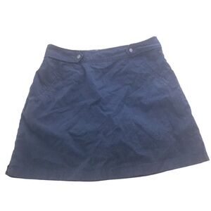 Ashworth navy blue golf tennis skort skirt size 10